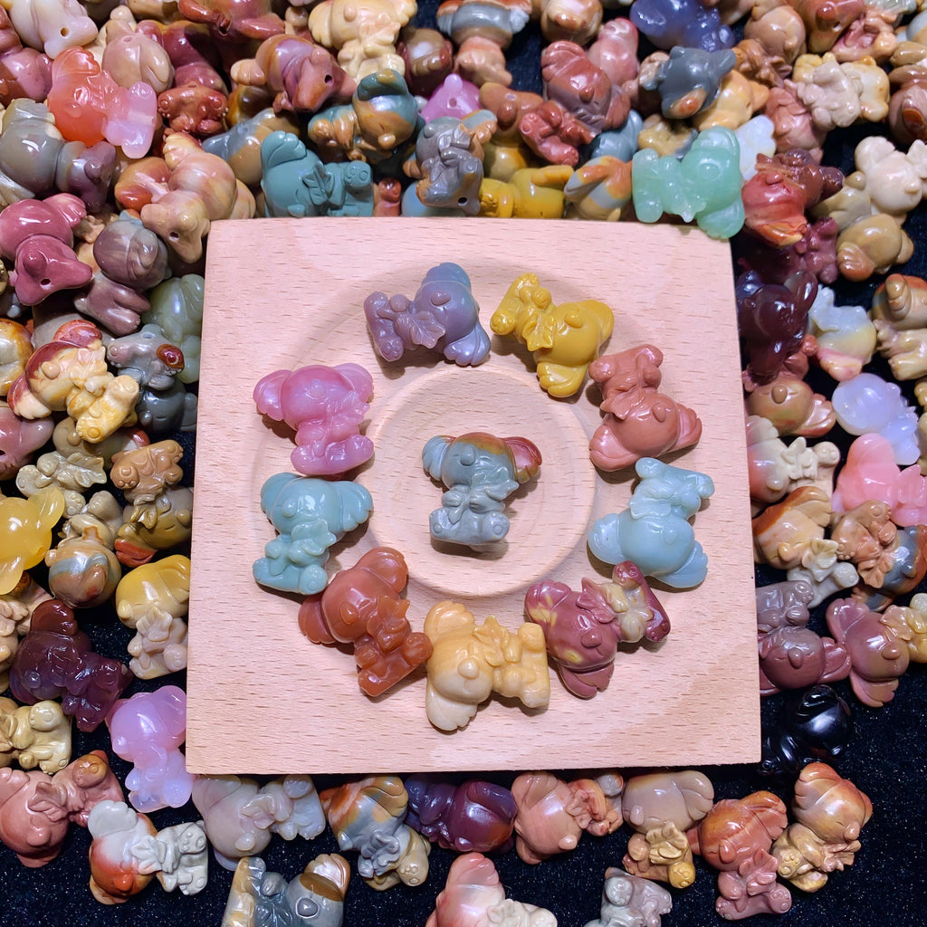 【5PCS】Alashan Agate Koala