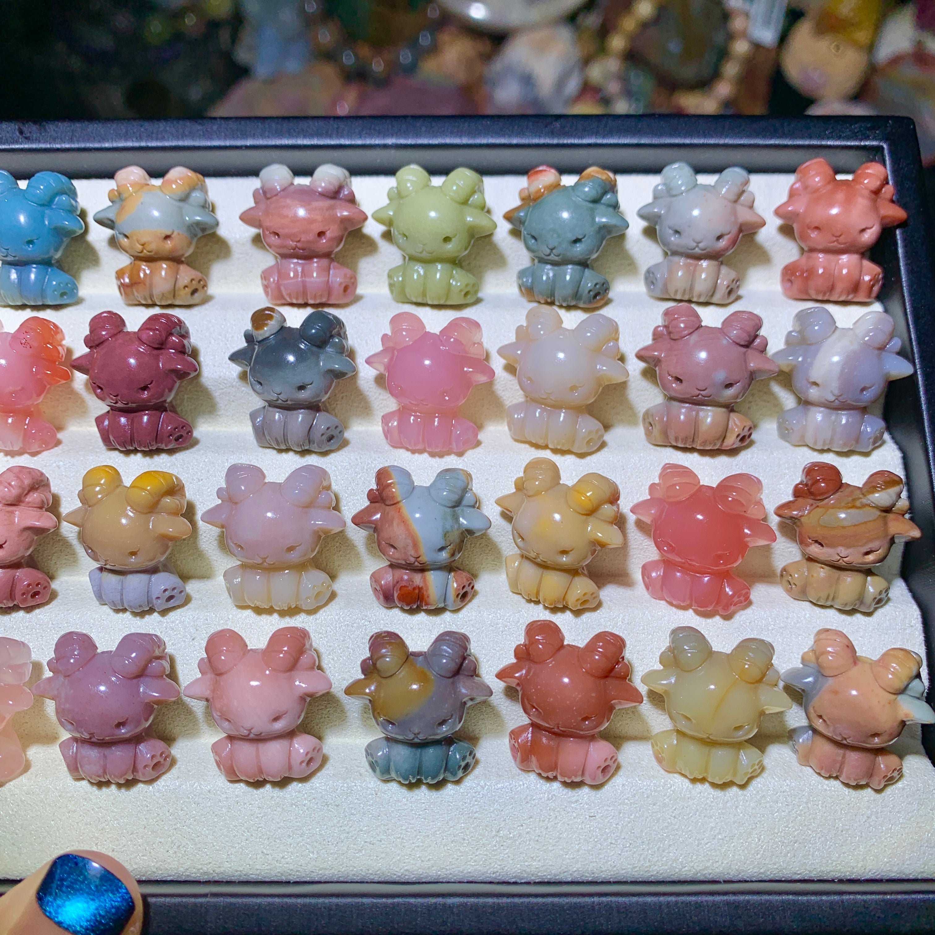 【als-y0606】Alashan Agate Goat