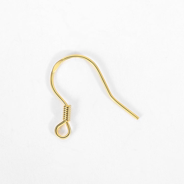 [S925] Ear Hooks for DIY Silver Earrings Jewelry Making Accessories