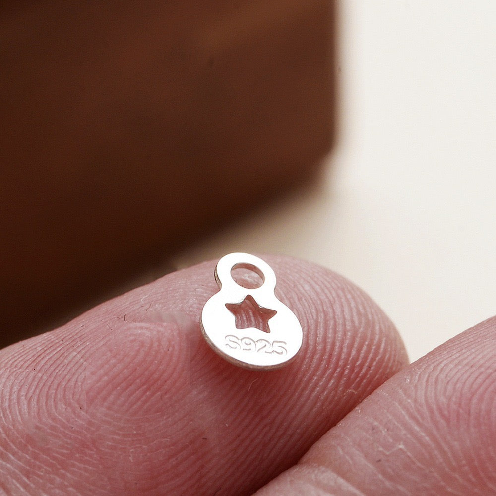 S925 Sterling Silver Geometric DIY Accessories for Everyday Wear