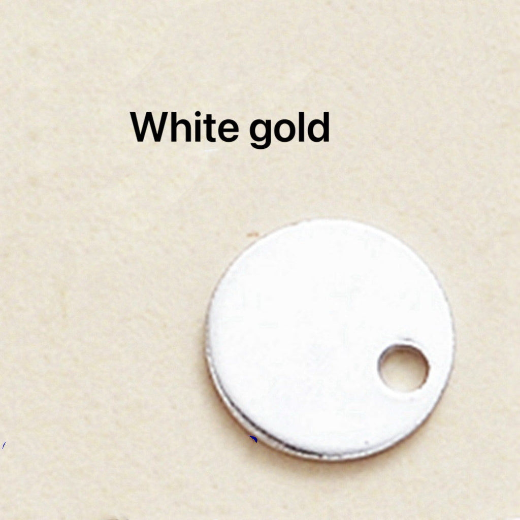 S925 Sterling Silver Round Pendant