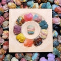 【5PCS】Alashan Agate Flower Koi fish