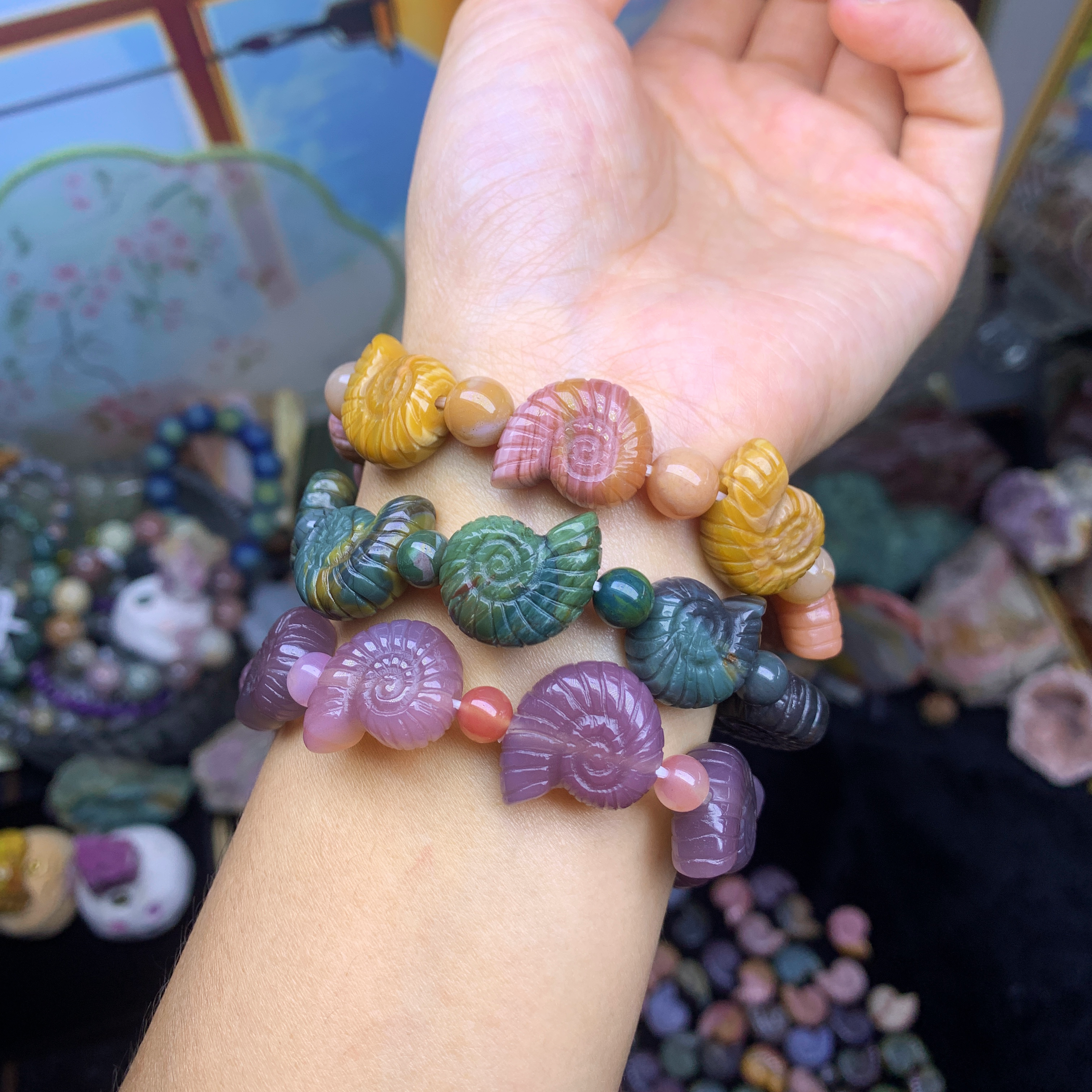 Alashan Agate Conch
