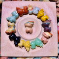 【5PCS】Alashan Agate Deer