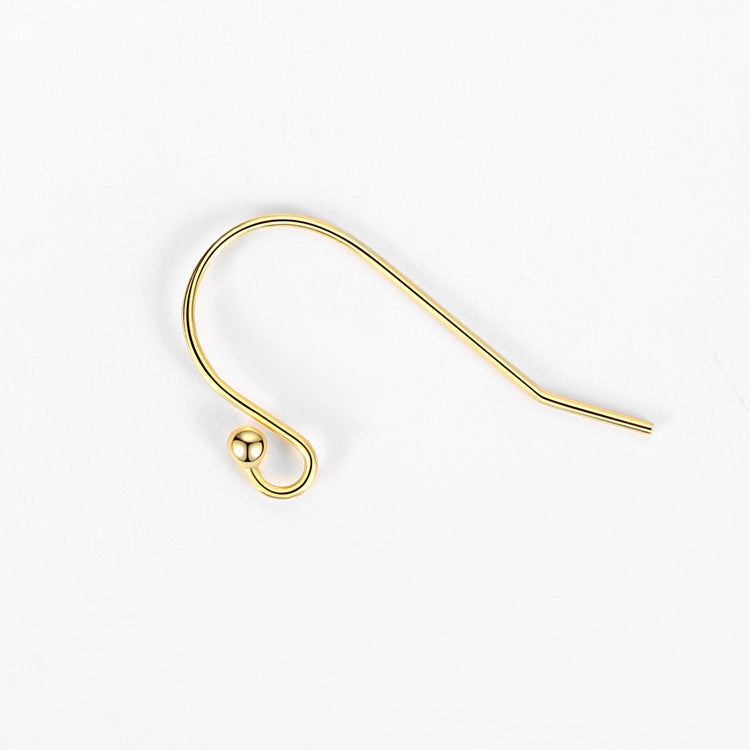 [S925] Ear Hooks for DIY Silver Earrings Jewelry Making Accessories