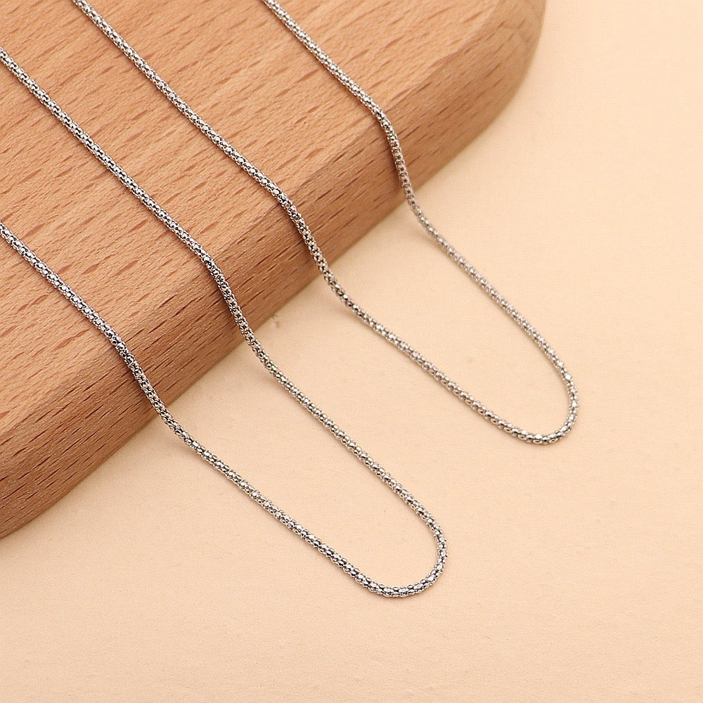 S925 Sterling Silver Collarbone Chain