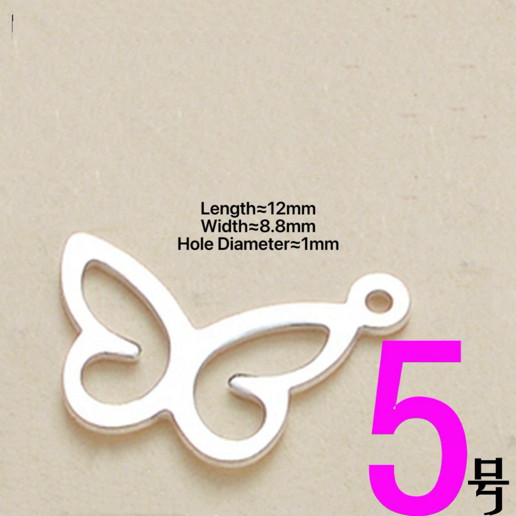 S925 Sterling Silver Openwork Exquisite Handmade DIY Accessories