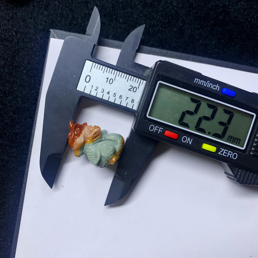 【5PCS】Alashan Agate Dragon