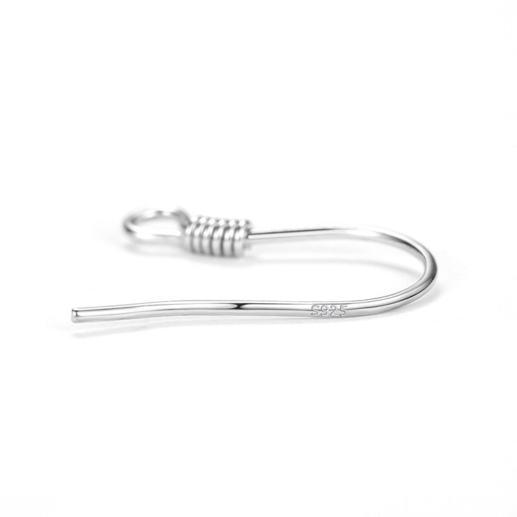[S925] Ear Hooks for DIY Silver Earrings Jewelry Making Accessories