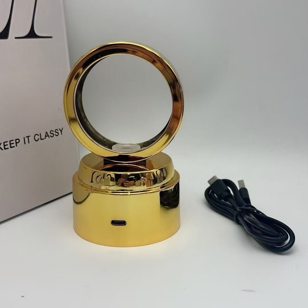 Crystal Ball Rotating Lamp Base