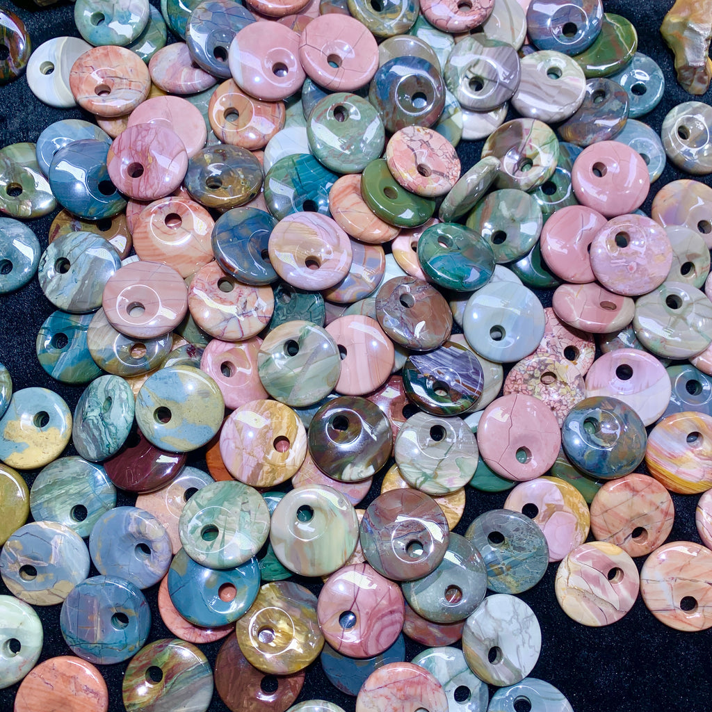【5PCS】Alashan Agate Princess Buckle