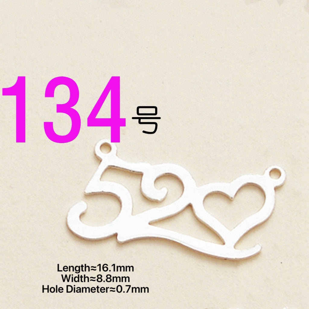 S925 Sterling Silver Extension Chain Pendant Accessory