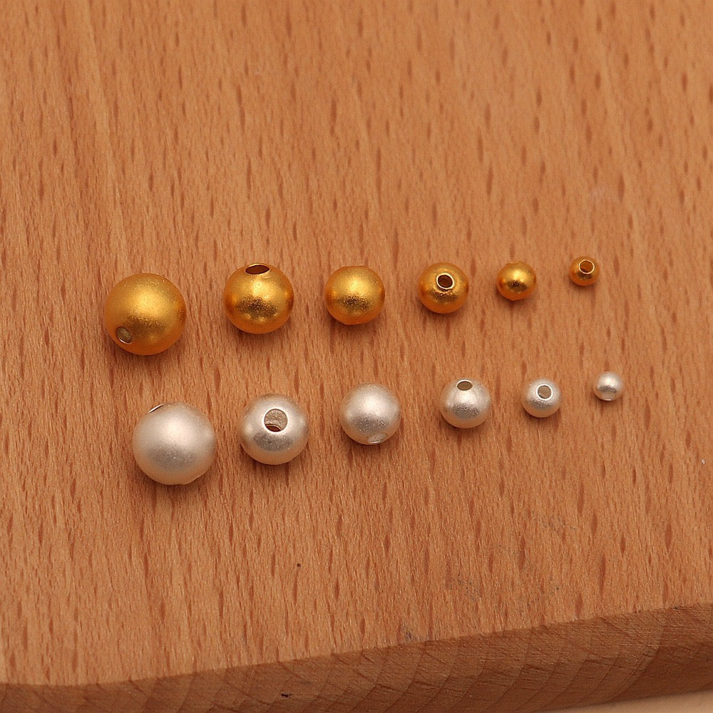 S925 Sterling Silver Loose Beads