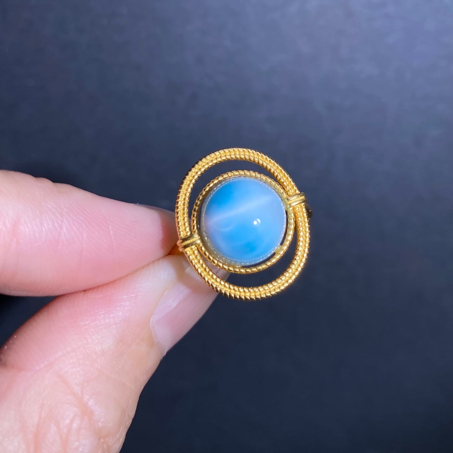 Larimar Ring