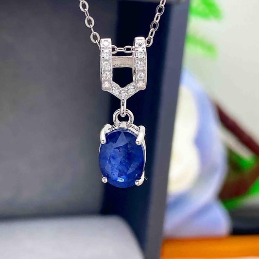 Natural Sapphire Pendant