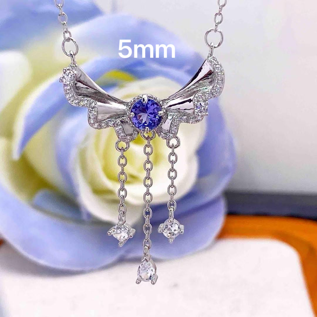 Natural Tanzanite Necklace