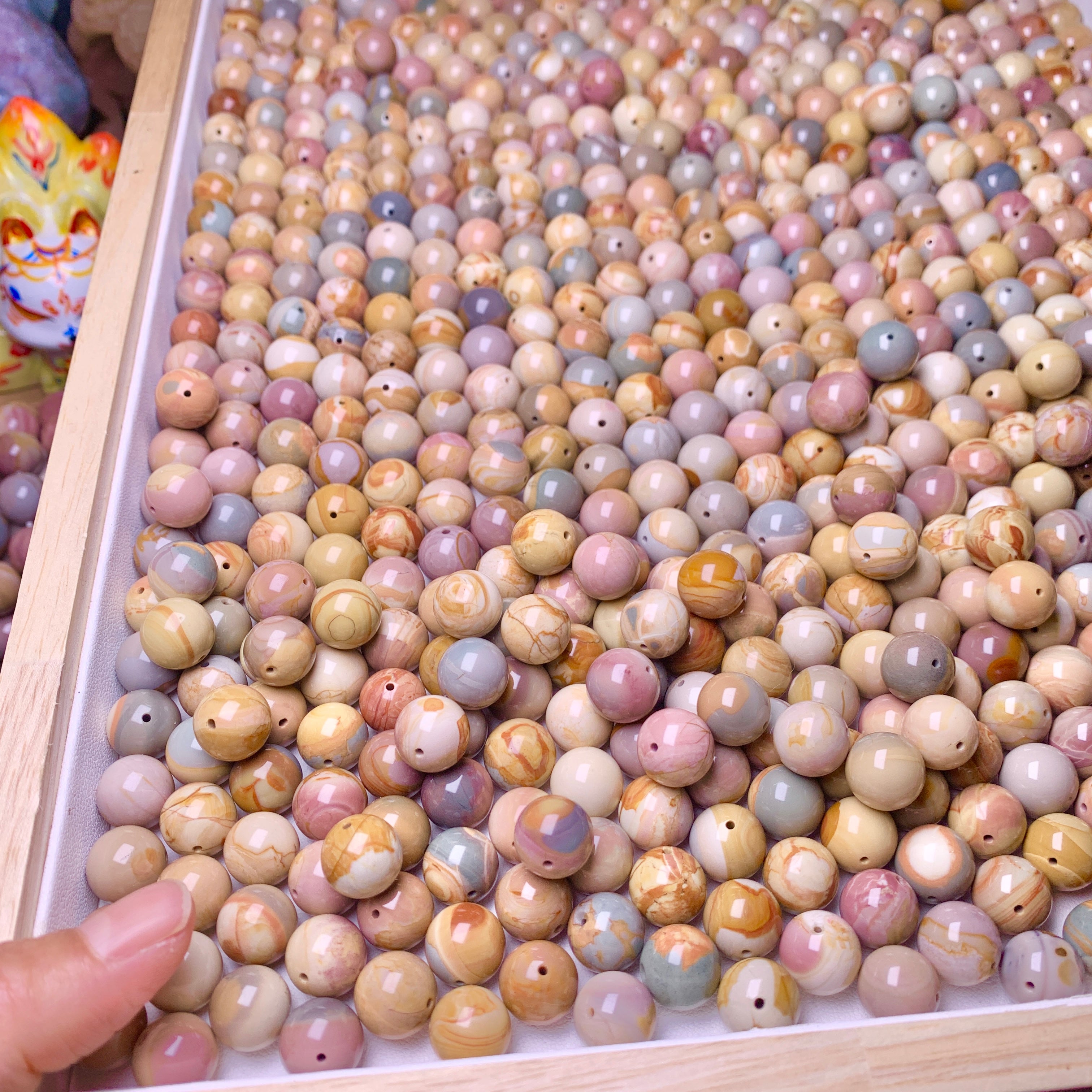 【Dearm Colour Caramel】Alashan agate beads 11mm+