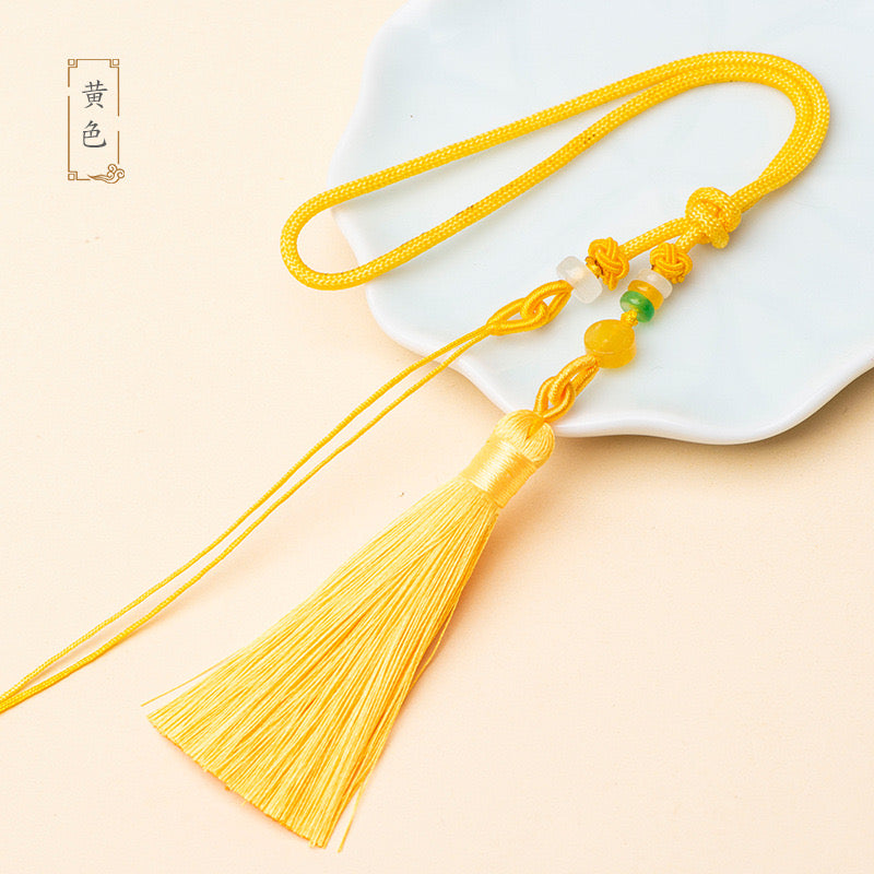 Short Tassel Hand Toy String DIY Bag Car Hanging Ornaments String Pendant Pendant Rope