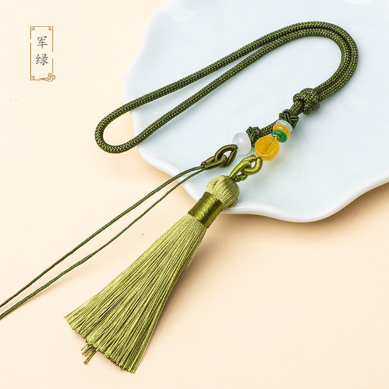 Short Tassel Hand Toy String DIY Bag Car Hanging Ornaments String Pendant Pendant Rope