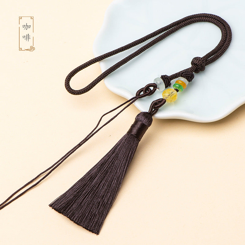 Short Tassel Hand Toy String DIY Bag Car Hanging Ornaments String Pendant Pendant Rope