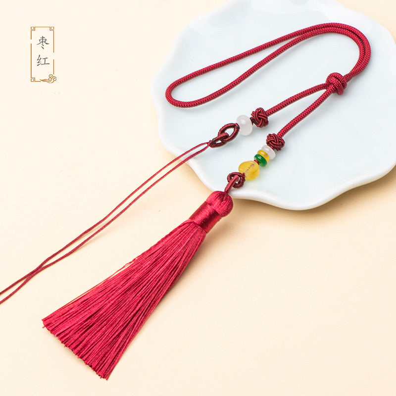 Short Tassel Hand Toy String DIY Bag Car Hanging Ornaments String Pendant Pendant Rope
