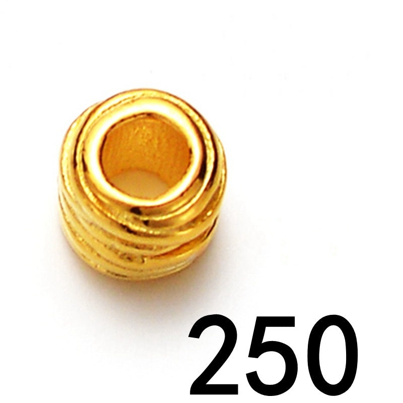 [S925] Woven Ball/ Garland Spacer Beads Handmade Bracelet Necklace Beaded Jewelry Accessories