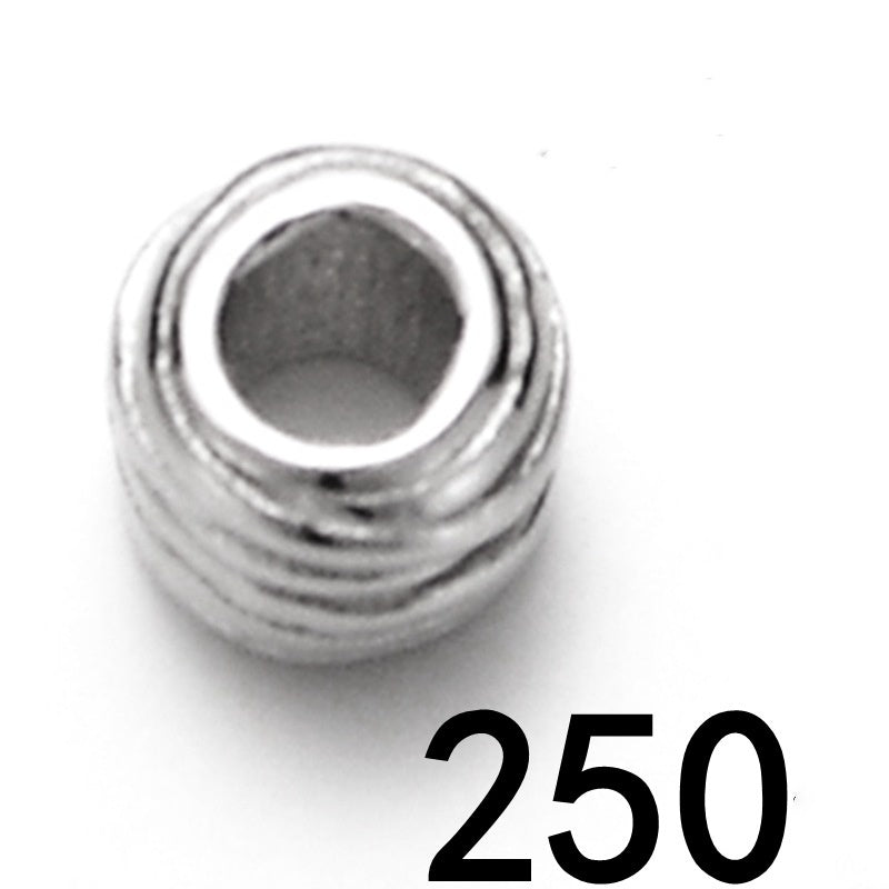 [S925] Woven Ball/ Garland Spacer Beads Handmade Bracelet Necklace Beaded Jewelry Accessories