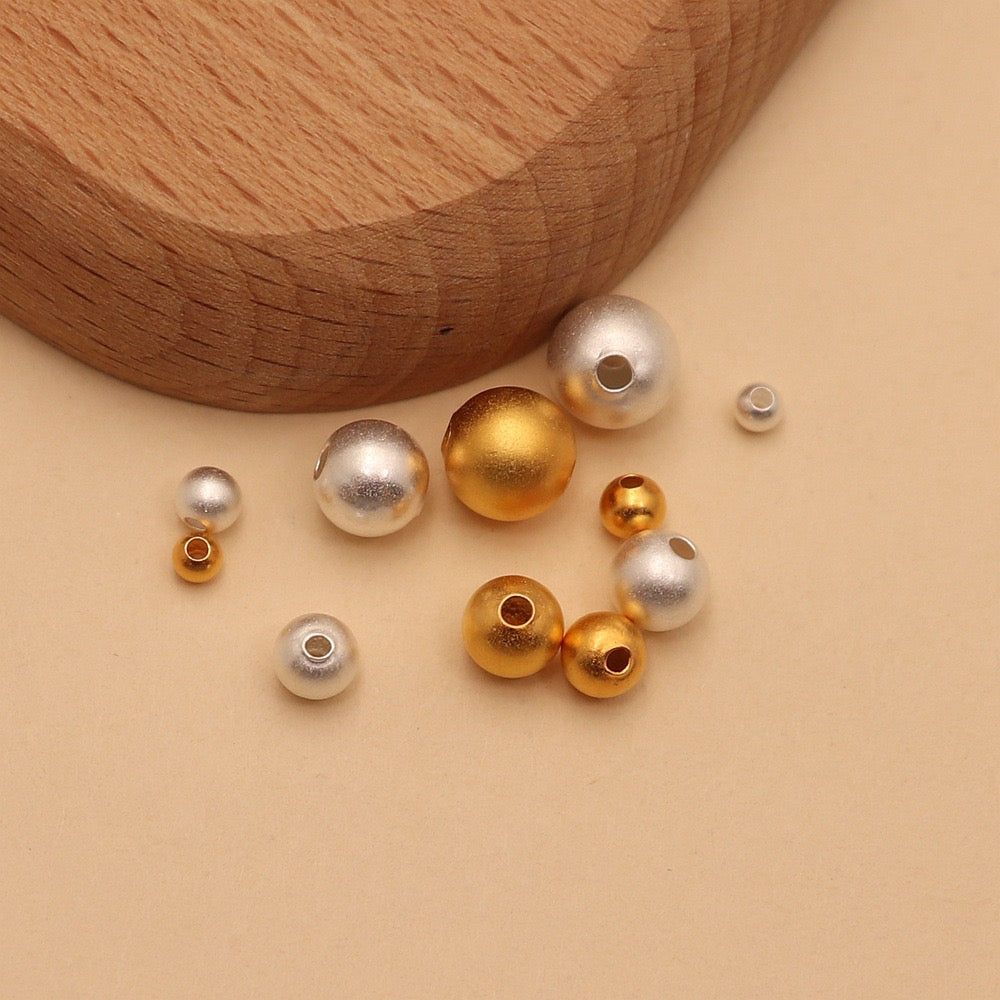 S925 Sterling Silver Loose Beads