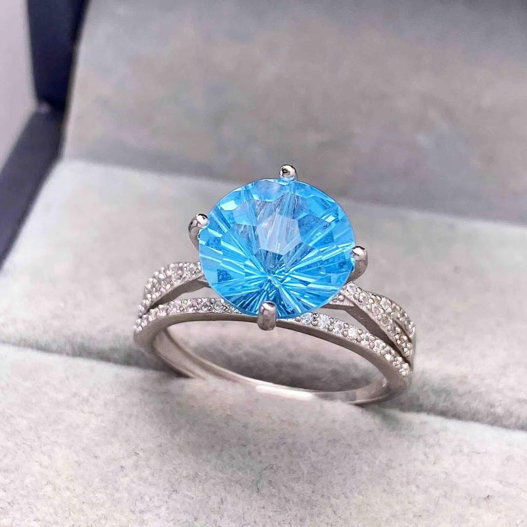 Natural Topaz Ring