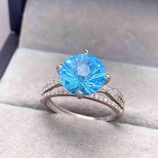 Natural Topaz Ring