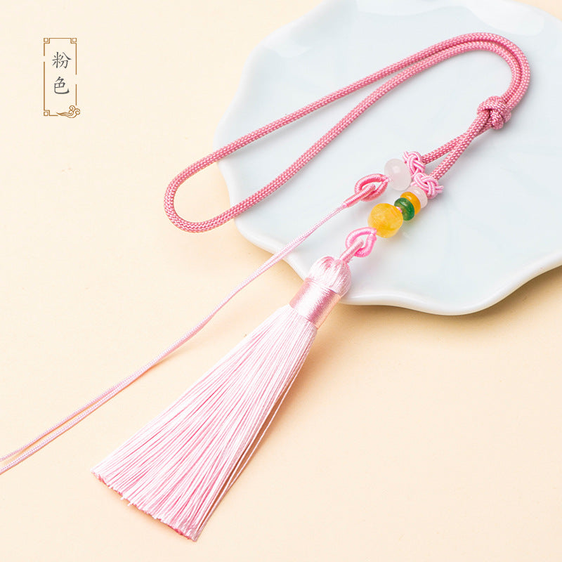 Short Tassel Hand Toy String DIY Bag Car Hanging Ornaments String Pendant Pendant Rope