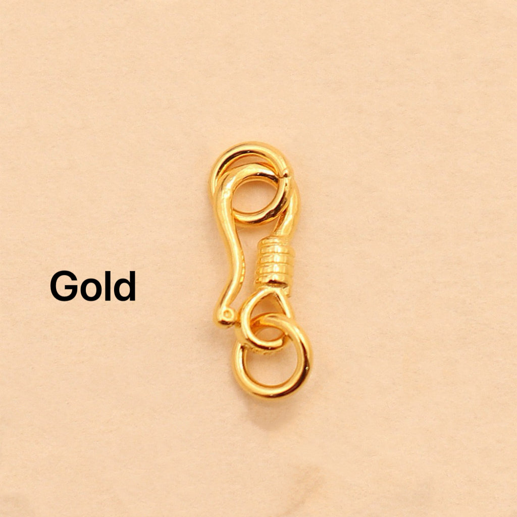 S925 Sterling Silver Figure-8 Clasp/Fishhook Clasp/Jewelry Clasp Accessories