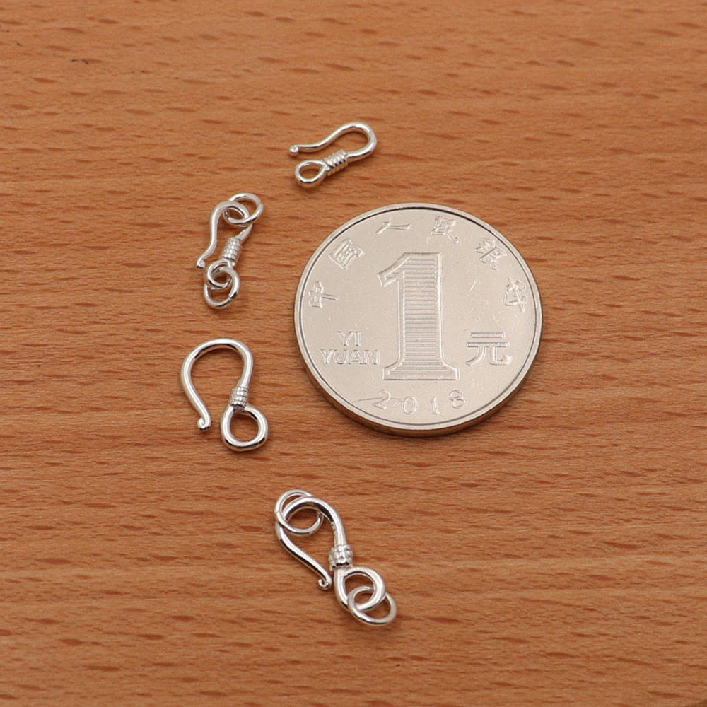 S925 Sterling Silver Figure-8 Clasp/Jewelry Clasp Accessory