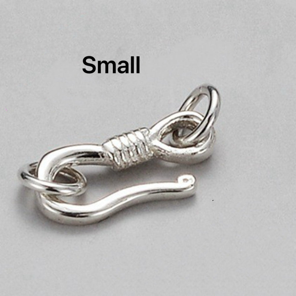 S925 Sterling Silver Figure-8 Clasp/Jewelry Clasp Accessory