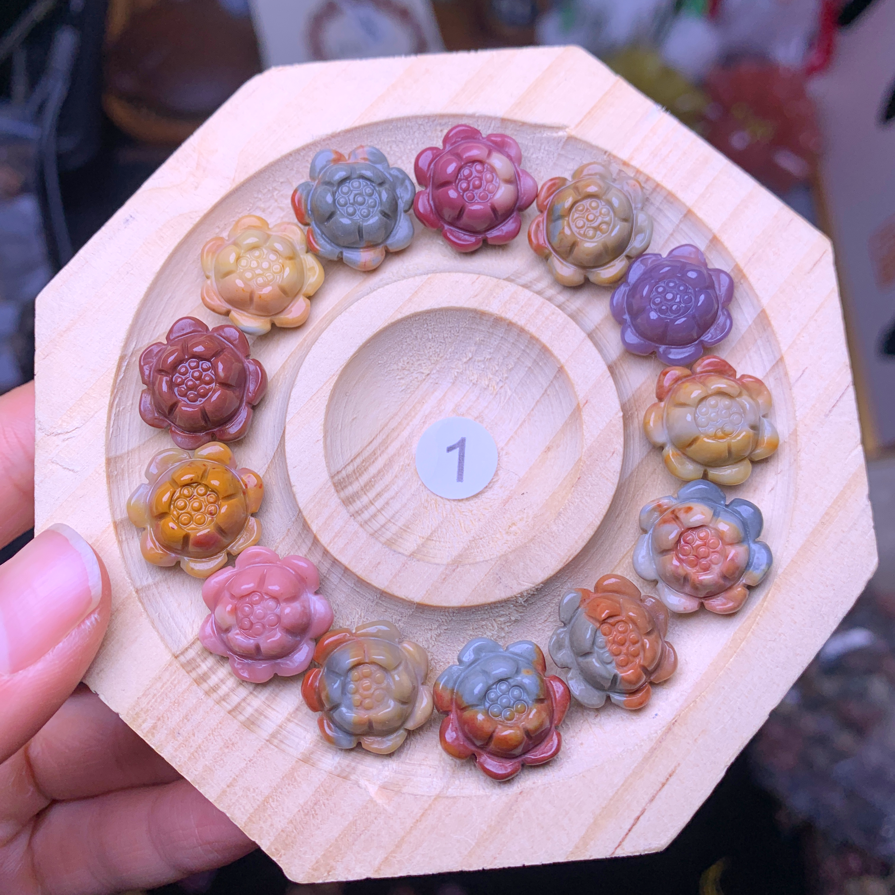 【als-h41】Alashan agate flowers