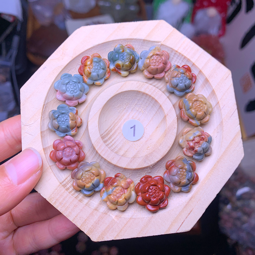 【als-h41】Alashan agate flowers