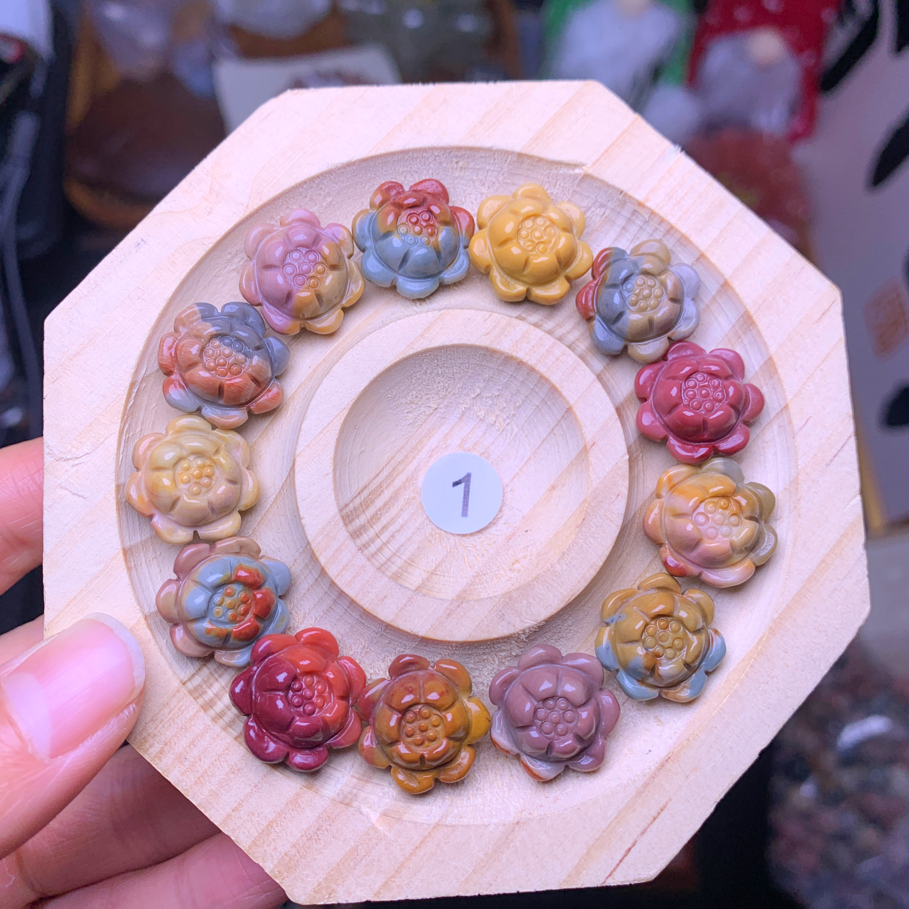 【als-h41】Alashan agate flowers