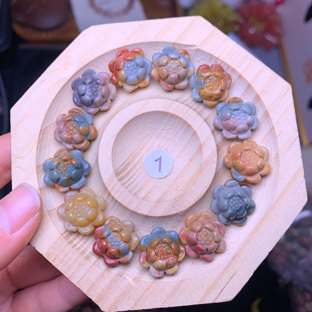 【als-h41】Alashan agate flowers