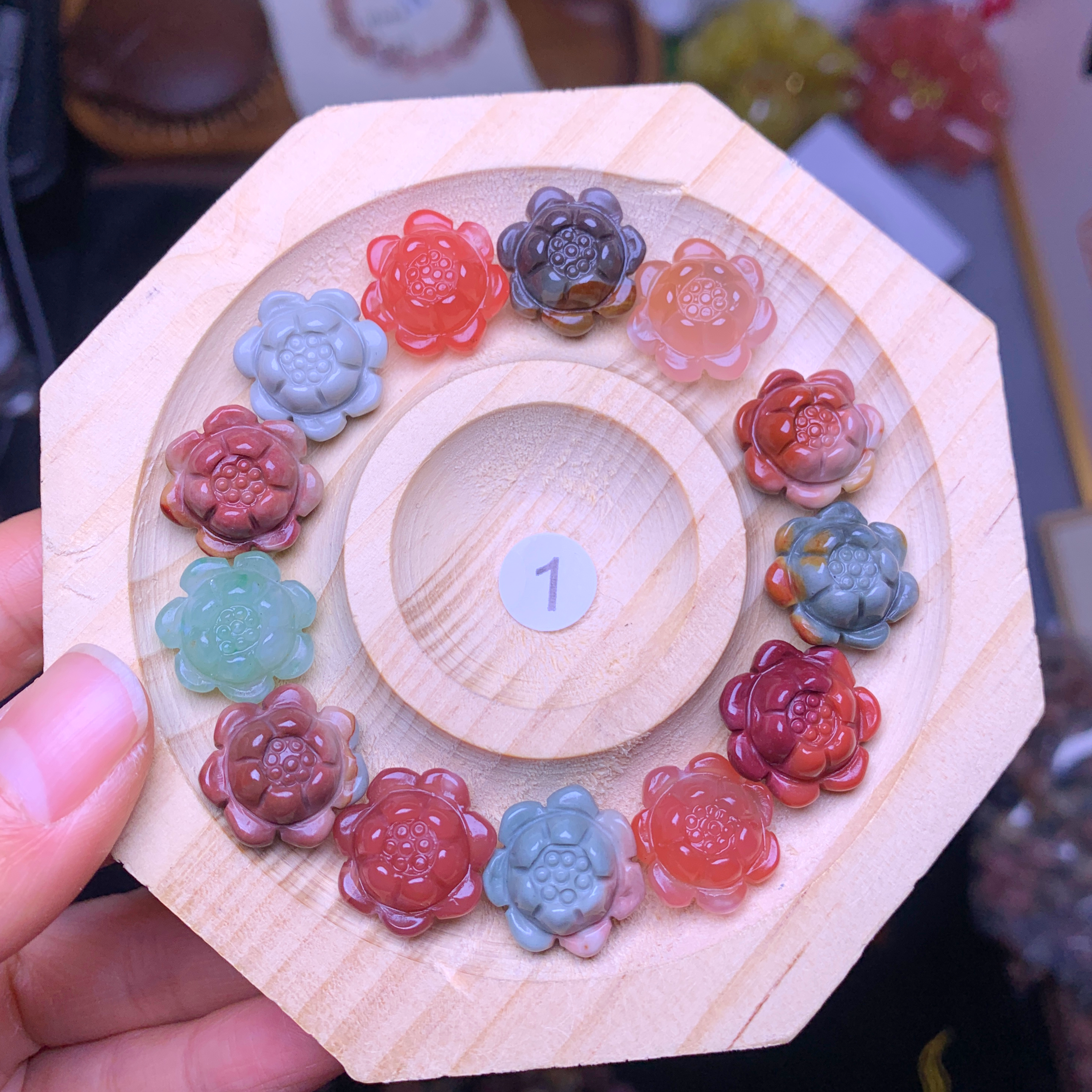 【als-h41】Alashan agate flowers
