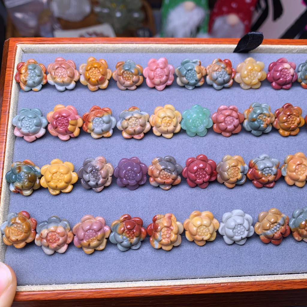 【als-h41】Alashan agate flowers
