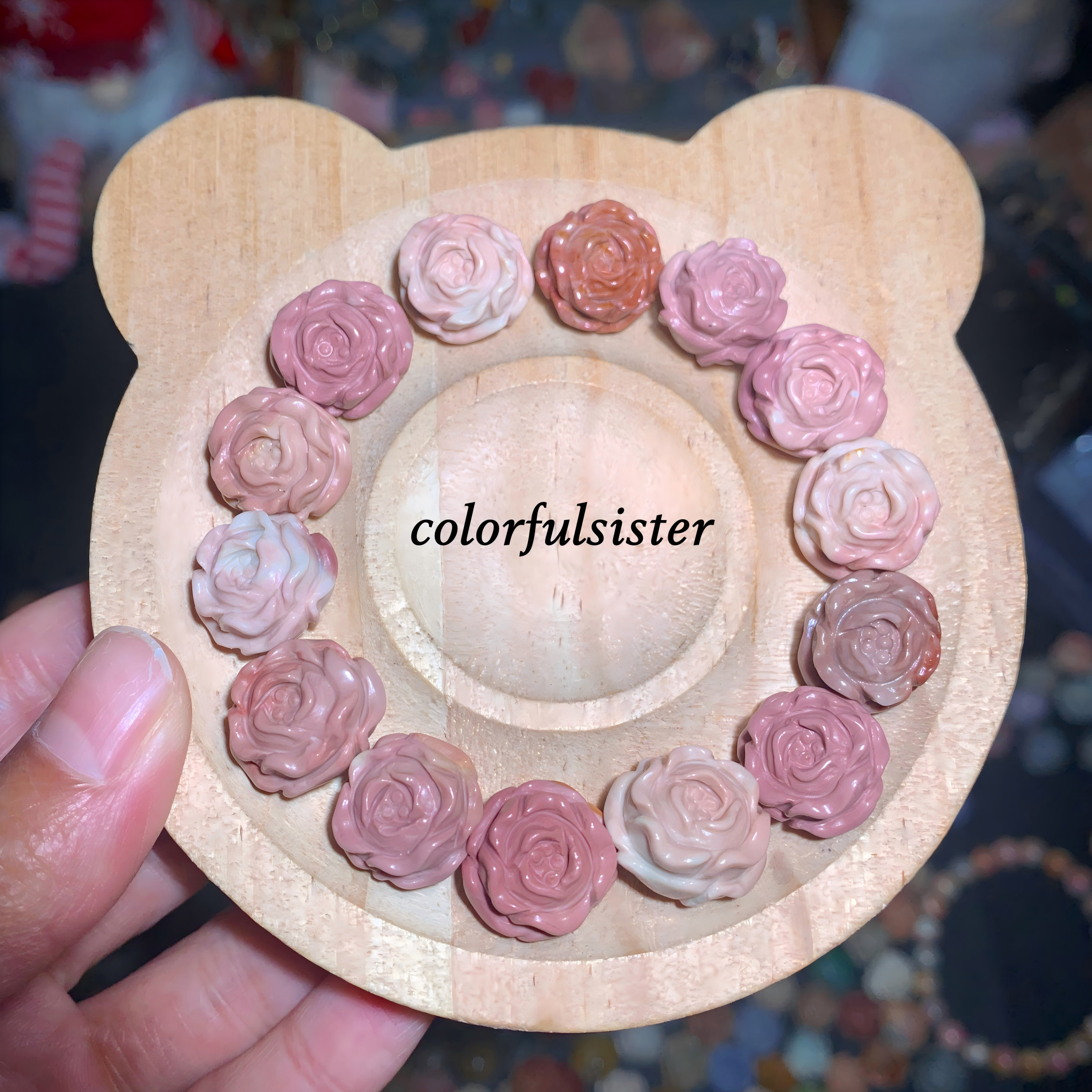 【als-hd04】Alashan agate rose flowers