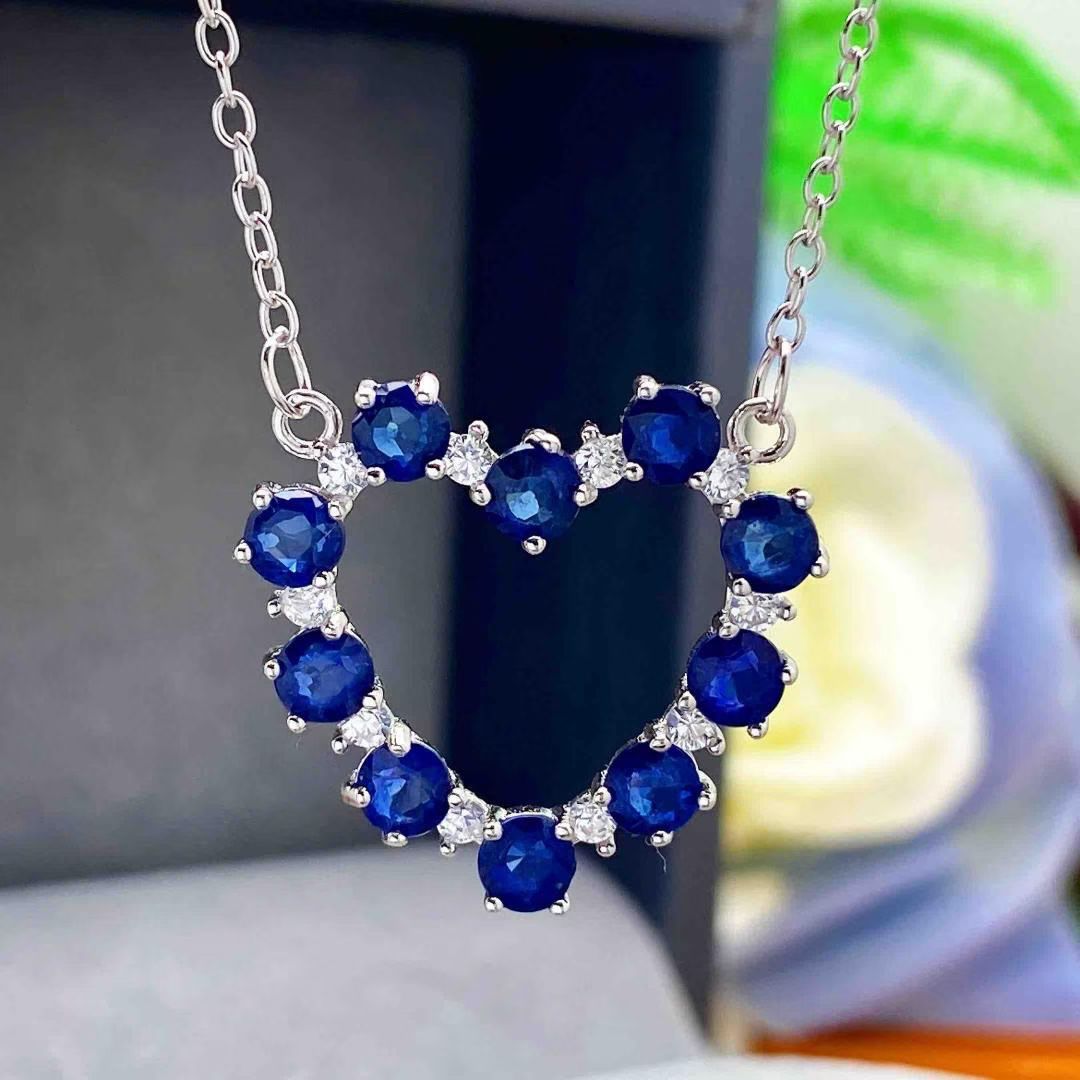 Natural Sapphire Necklace