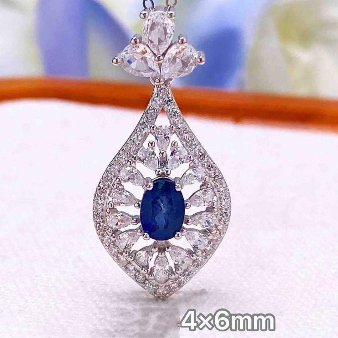 Natural Sapphire Pendant