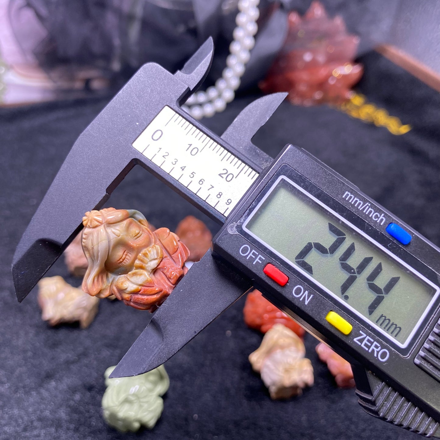 Natural Alashan Agate Azure Phoenix Carved Pendant