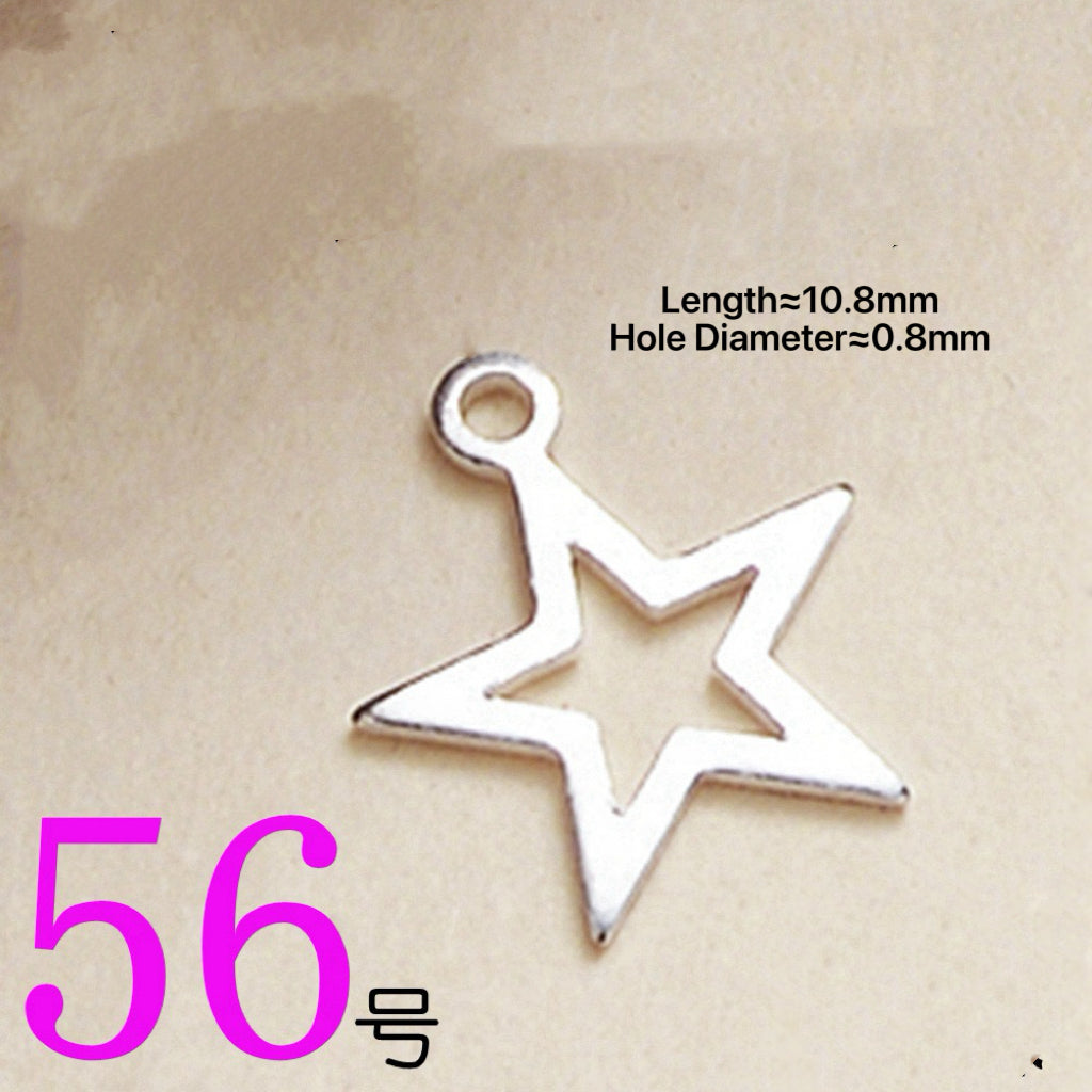 S925 Sterling Silver Star-Shaped Accessories