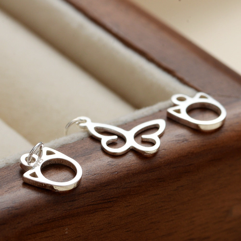 S925 Sterling Silver Openwork Exquisite Handmade DIY Accessories