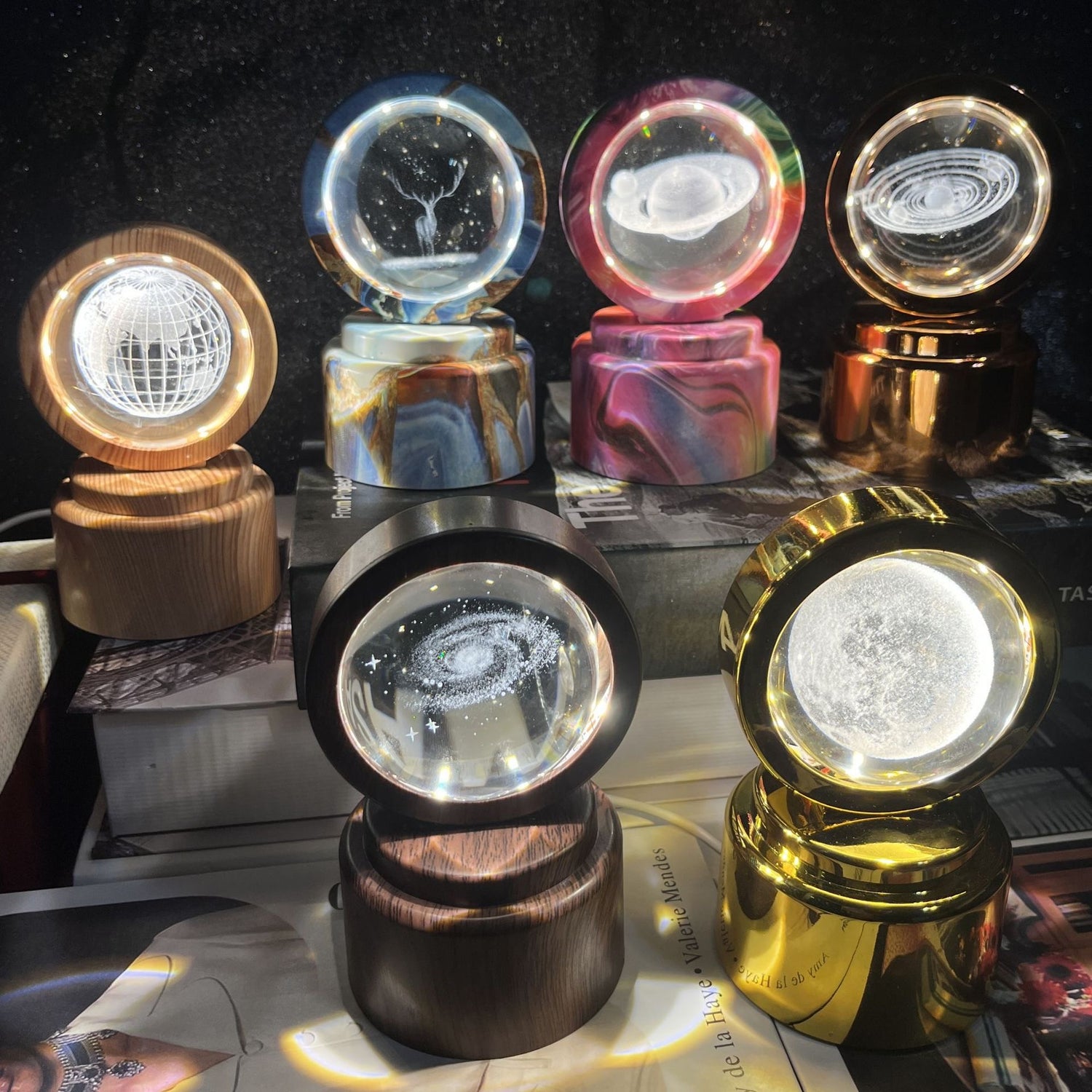 Crystal themed items