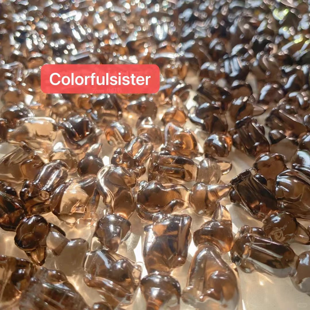 【Obsidian】Ice Obsidian Luna cat 冰曜石露娜猫