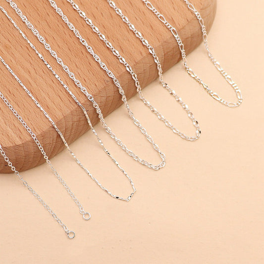 S925 Sterling Silver Collarbone Necklace