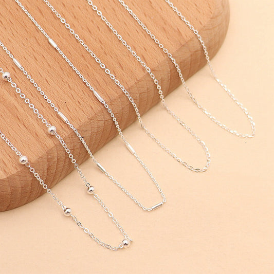 S925 Sterling Silver Versatile Necklace